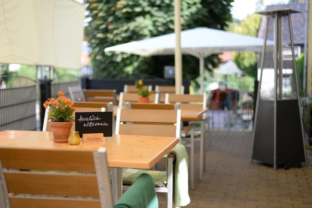 Gasthaus & Pension Zirkelstein Schöna Exterior foto